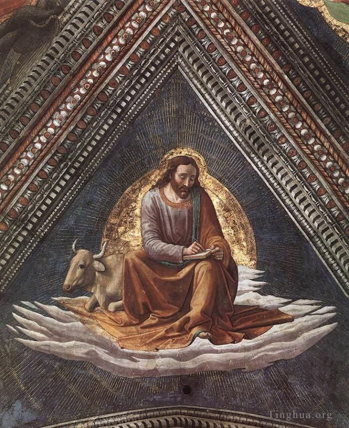 Domenico Ghirlandaio Various Paintings - St Luke The Evangelist