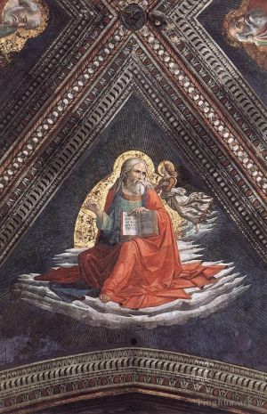 Artist Domenico Ghirlandaio's Work - St Matthew The Evangelist