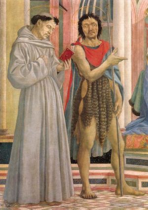Artist Domenico Veneziano's Work - The Madonna and Child with Saints2