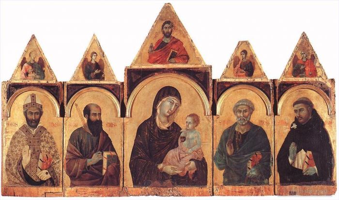Duccio di Buoninsegna Various Paintings - Polyptych No 28