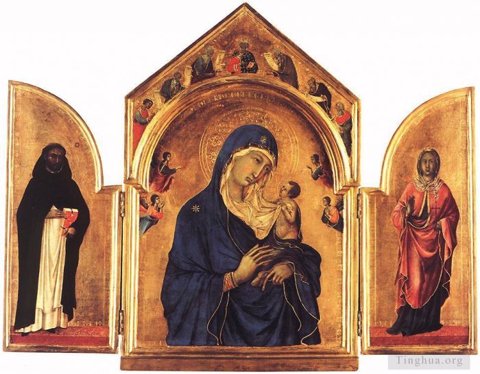 Duccio di Buoninsegna Various Paintings - Triptych