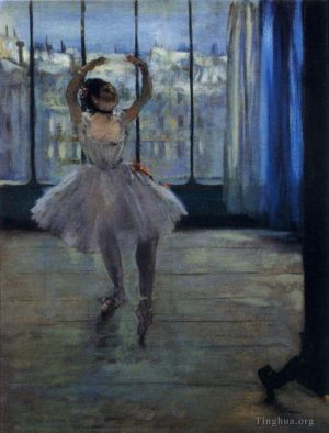 Artist Edgar Degas's Work - Dancer At The Photographers