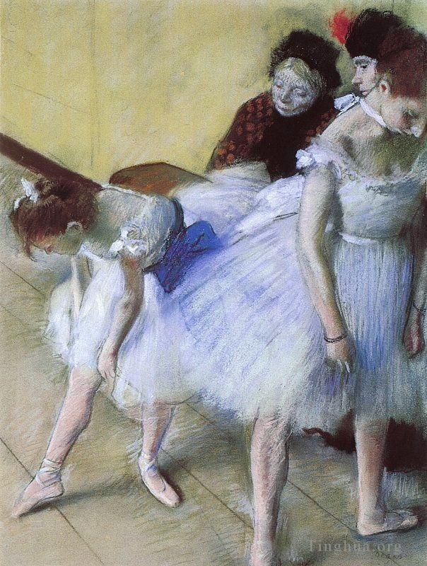 Edgar Degas Various Paintings - The Dance Examination