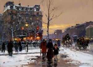 Artist Edouard Cortes's Work - Place pigalle