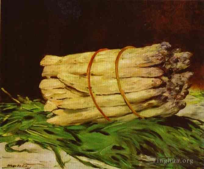 Edouard Manet Oil Painting - Bundle of Asparagus