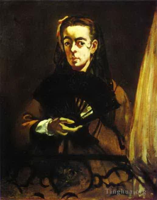 Edouard Manet Oil Painting - Angelina