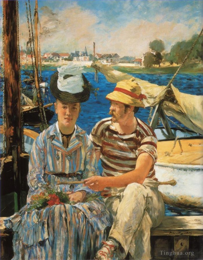 Edouard Manet Oil Painting - Argenteuil