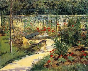 Artist Edouard Manet's Work - Bench