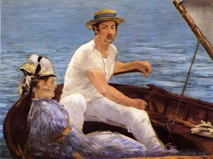 Edouard Manet Oil Painting - Boating