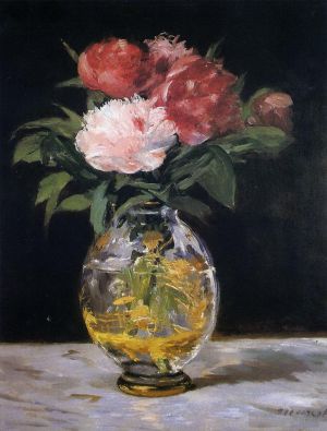 Artist Edouard Manet's Work - Bouquet of flowers