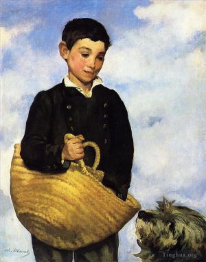 Artist Edouard Manet's Work - Boy with Dog