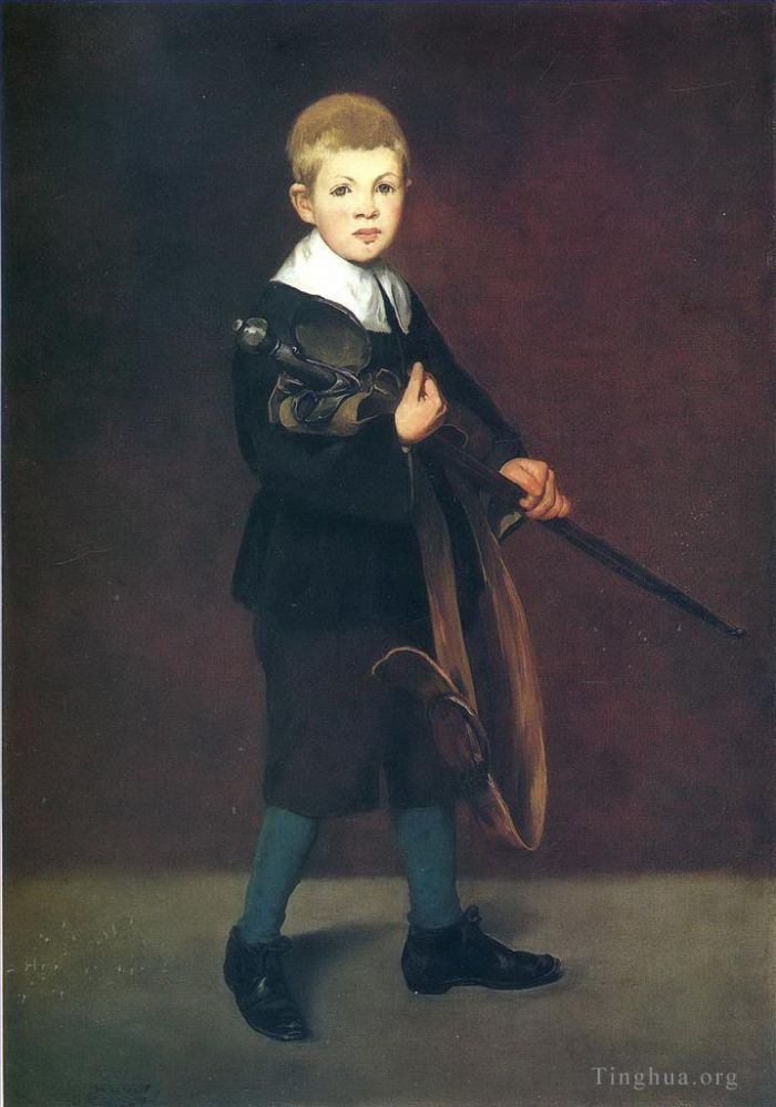 Edouard Manet Oil Painting - Boy with a sword