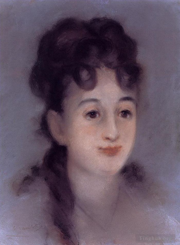 Edouard Manet Oil Painting - Eva Gonzales