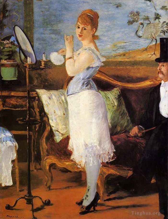 Edouard Manet Oil Painting - Nana