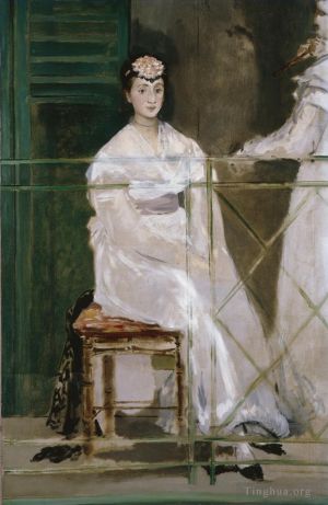 Artist Edouard Manet's Work - Portrait of Mademoiselle Claus