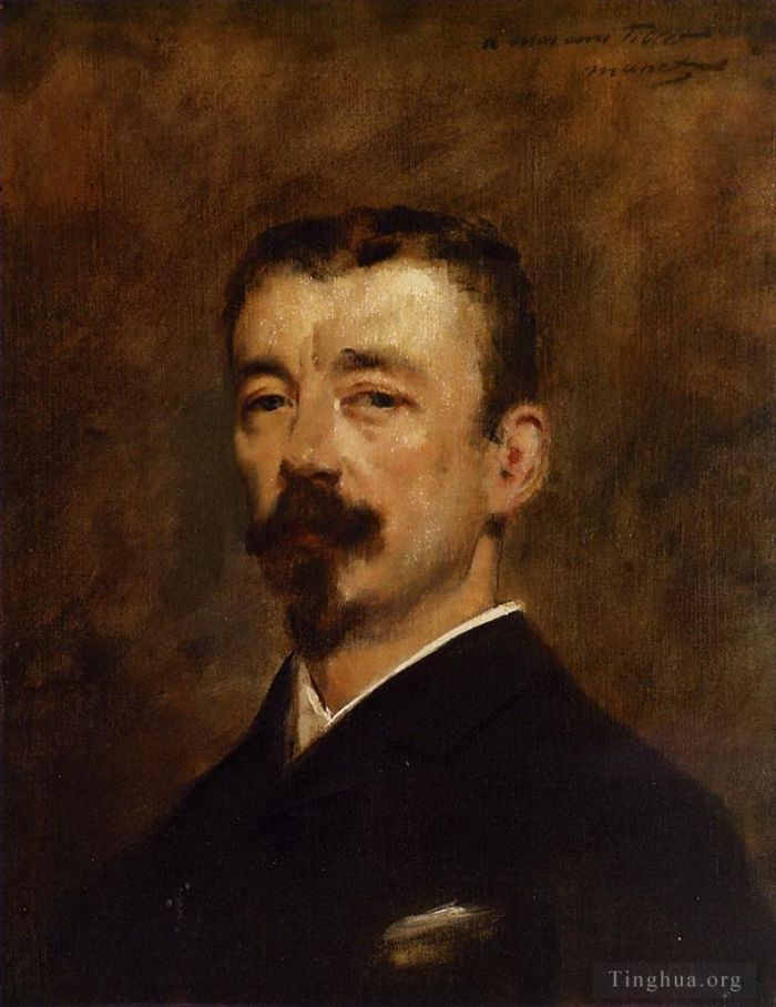 Edouard Manet Oil Painting - Portrait of Monsieur Tillet