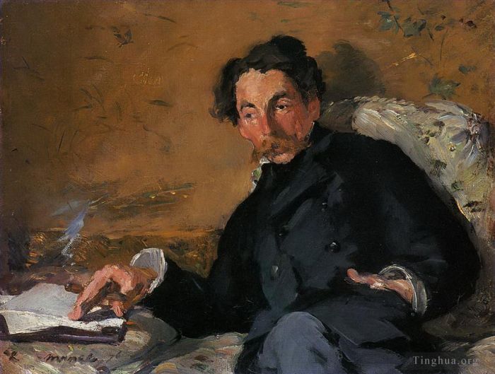 Edouard Manet Oil Painting - Stephane Mallarme