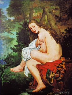 Artist Edouard Manet's Work - Surprised Nymph