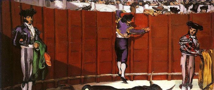 Edouard Manet Oil Painting - The Bullfight