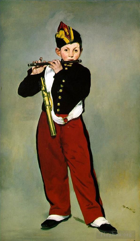Edouard Manet Oil Painting - The Fifer