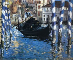 Artist Edouard Manet's Work - The grand canal of Venice
