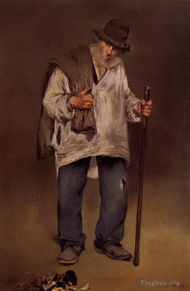 Edouard Manet Oil Painting - The ragpicker