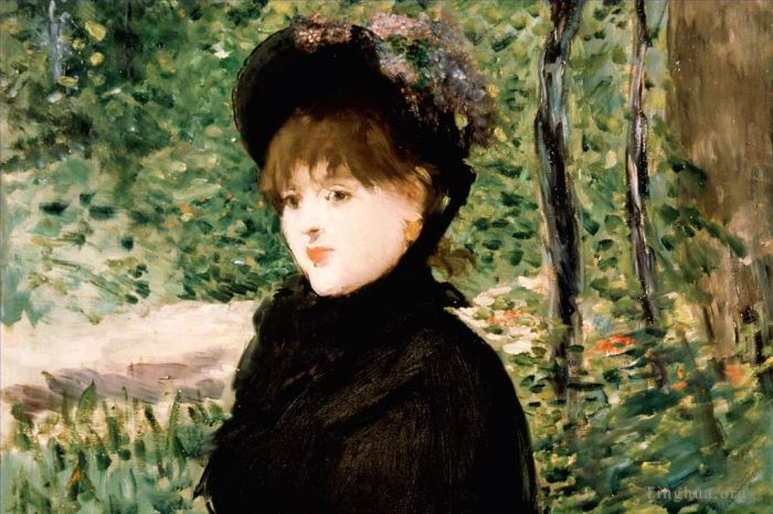 Edouard Manet Oil Painting - The stroll