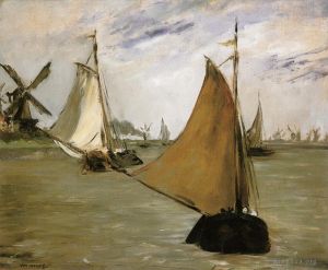 Artist Edouard Manet's Work - View of Holland