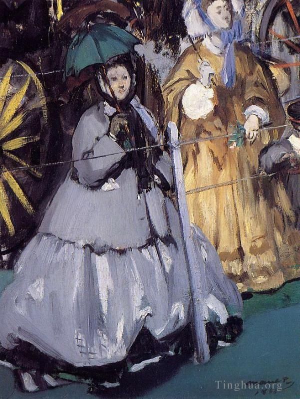 Edouard Manet Oil Painting - Women at the Races