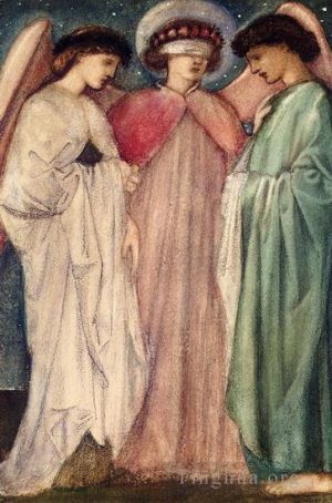 Artist Edward Burne-Jones's Work - The First Marriage