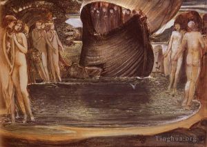 Artist Edward Burne-Jones's Work - Design For The Sirens