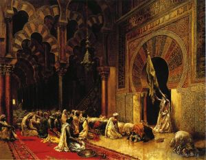 Artist Edwin Lord Weeks's Work - Interior of the Mosque at Cordova