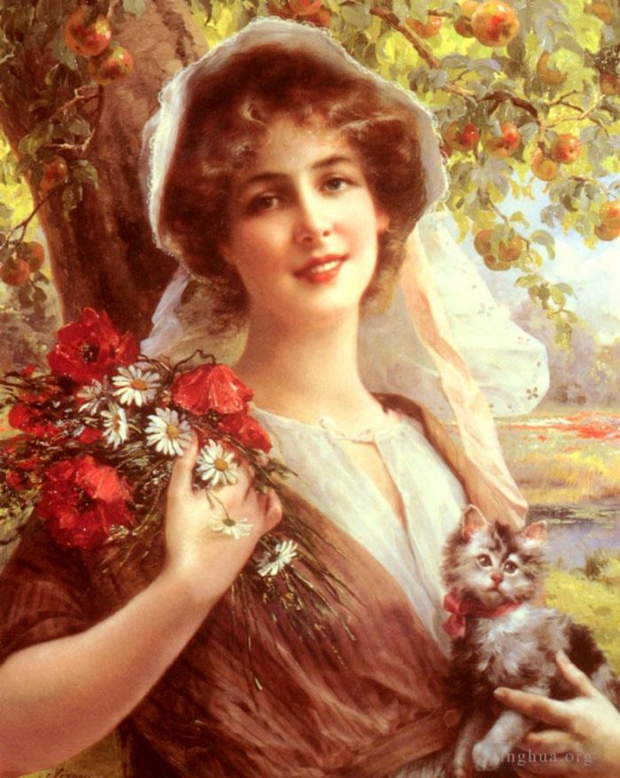 Emile Vernon Oil Painting - Country Summer