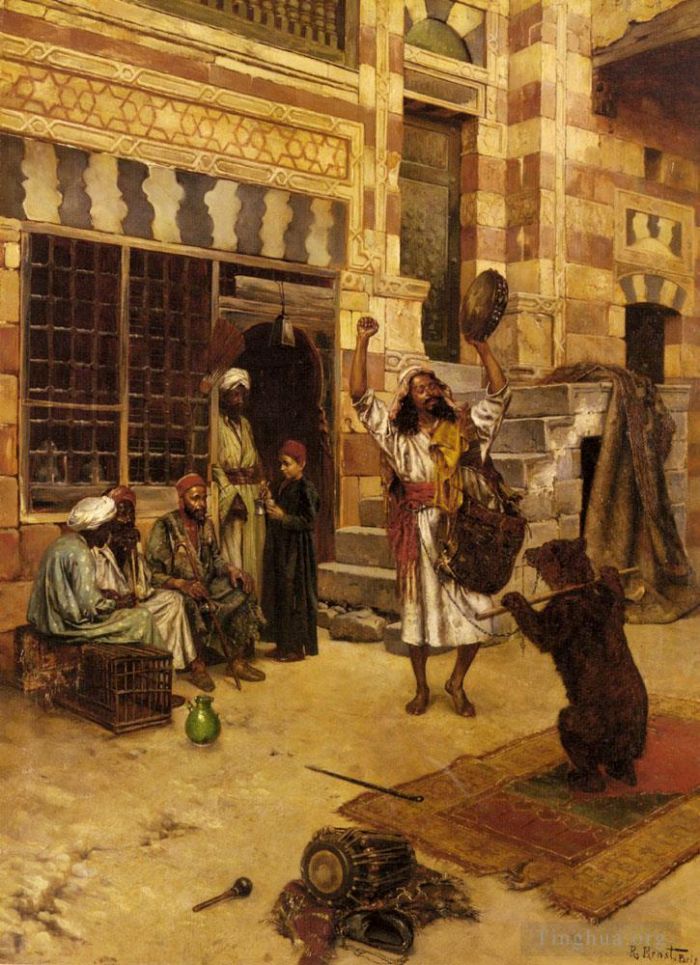 Rudolf Ernst Oil Painting - An Afternoon Show