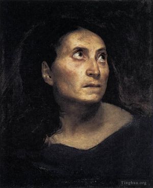 Artist Eugene Delacroix's Work - A Mad Woman