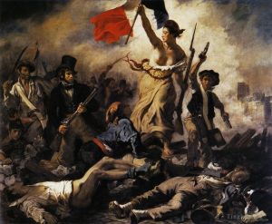 Artist Eugene Delacroix's Work - Liberty Leading the People