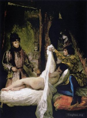 Artist Eugene Delacroix's Work - Louis dOrleans Showing His Mistress