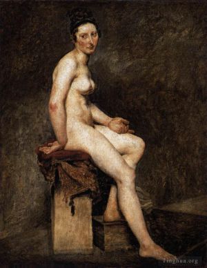 Artist Eugene Delacroix's Work - Mlle Rose