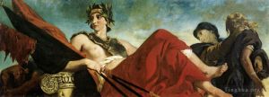 Artist Eugene Delacroix's Work - War