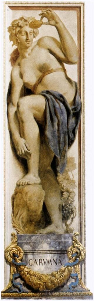 Eugene Delacroix Sculpture - The Garonne