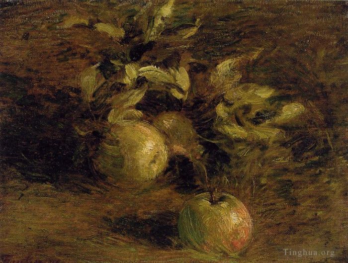 Henri Fantin-Latour Oil Painting - Apples
