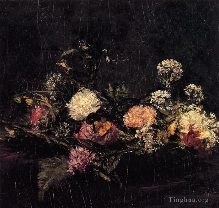 Henri Fantin-Latour Oil Painting - Flowers8