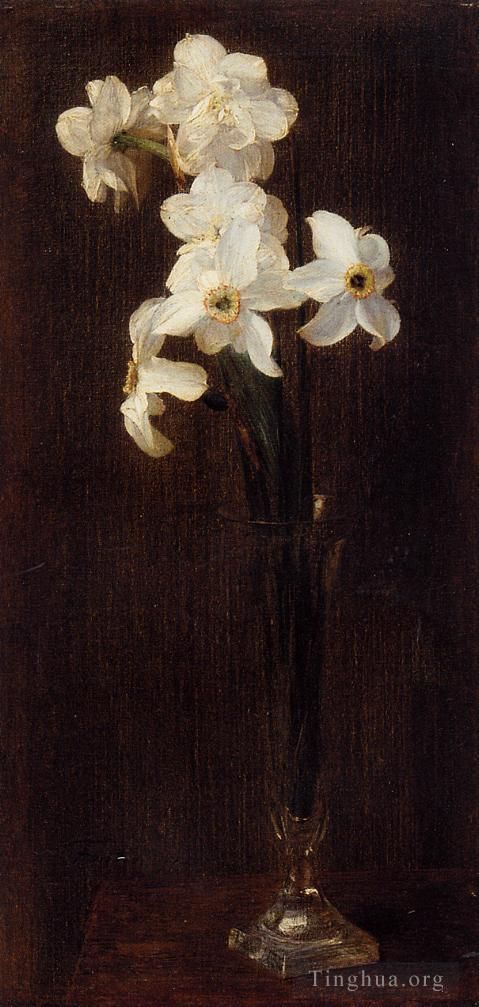 Henri Fantin-Latour Oil Painting - Flowers9