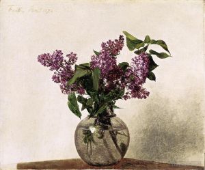 Artist Henri Fantin-Latour's Work - Lilacs