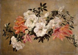 Artist Henri Fantin-Latour's Work - Petunias