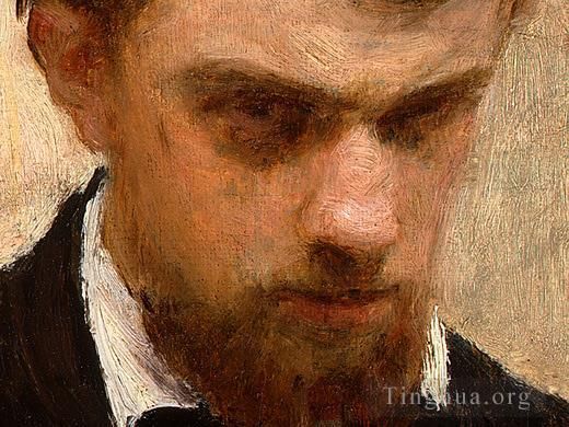 Henri Fantin-Latour Oil Painting - Self Portrait 186detail3