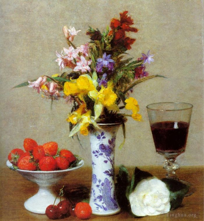 Henri Fantin-Latour Oil Painting - Still Life