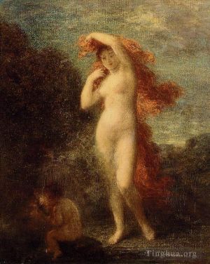 Artist Henri Fantin-Latour's Work - Venus and Cupid