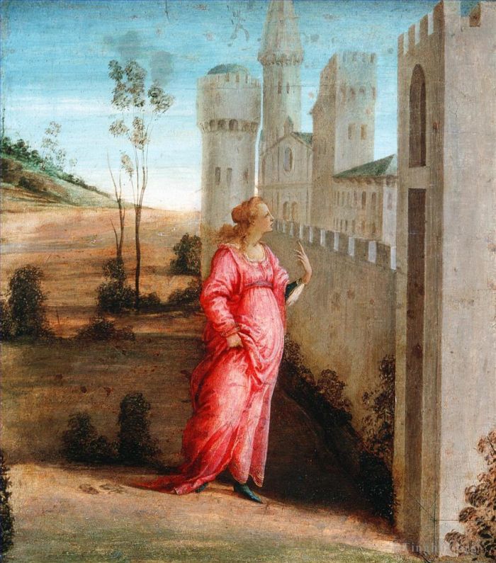Filippino Lippi Oil Painting - Esther