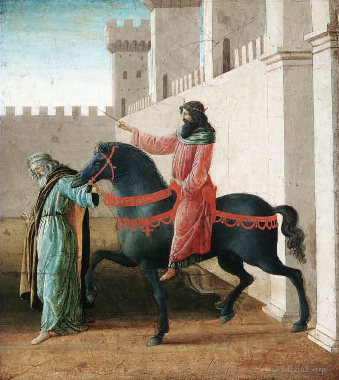 Filippino Lippi Oil Painting - Mordecai